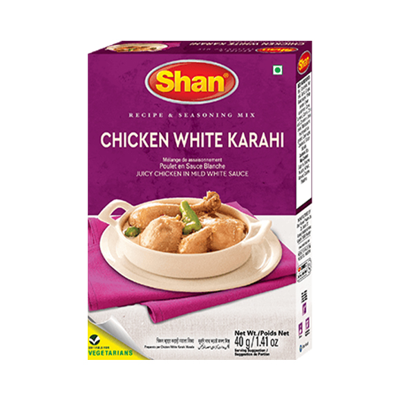 Shan chicken white karahi